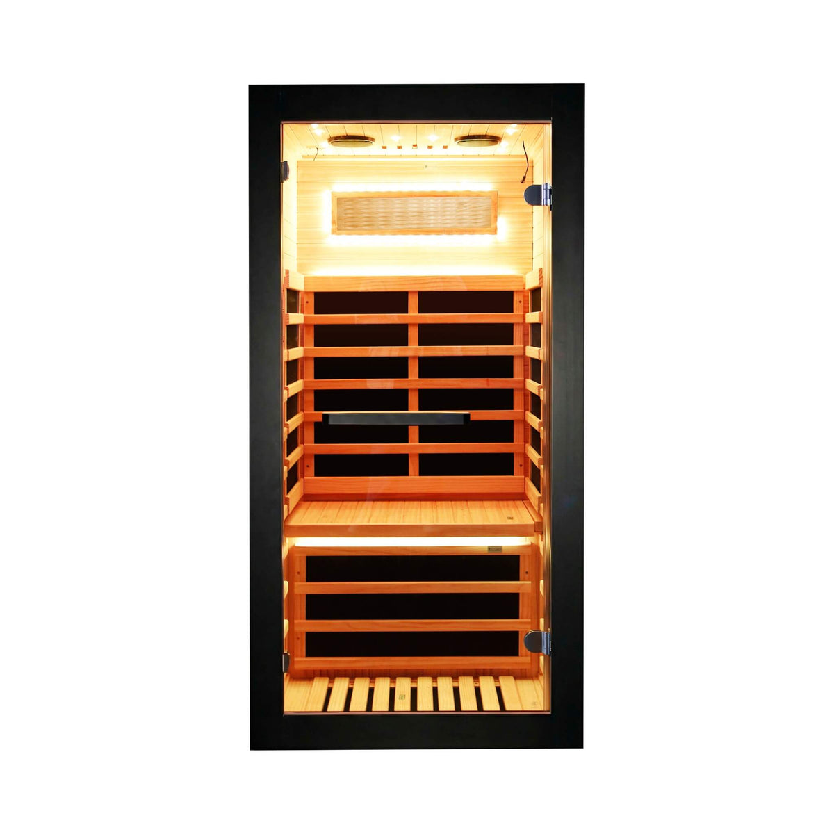 Thermora Solara Single-Person Chilean Pine Infrared Sauna Cabin