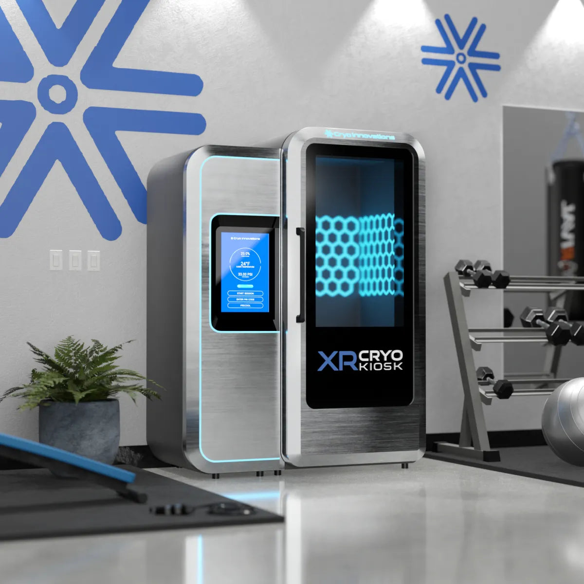 Cryo Innovations XR Cryo Kiosk Electric 2 Cryo Chamber