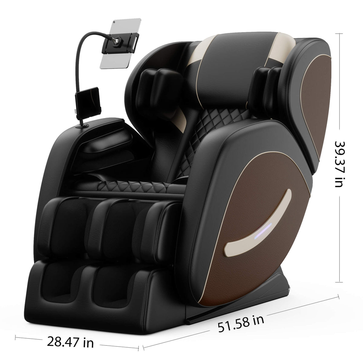 Airvana Sovereign Zero-Gravity Massage Chair With Six Massage Rollers - photo 8
